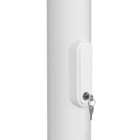 Ein Aufsatzkasten der abschließbar ist mit einem Schlüssel