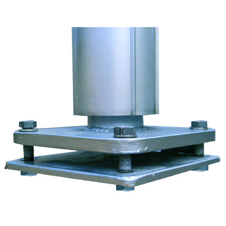 Ein kippgelenk drehbar vor weißem Hintergrund