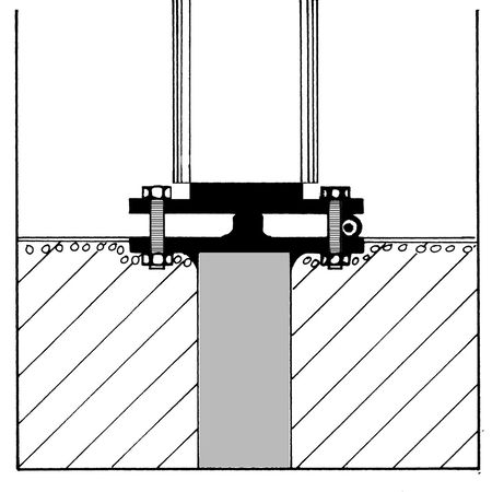 Zeichnung eines Kippgelenks